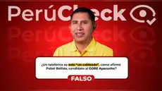 Un teleférico no es sólo “un cableado”, como indicó el candidato regional de Ayacucho, Pabel Bellido